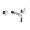 Crosswater MPRO Robinet de baignoire - avec partie encastrée - chrome SW809573