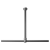 Sealskin Seallux Support de plafond pour tringle de rideau de douche 60cm Aluminium Aluminium mat SW28461