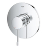 Grohe Essence New Mitigeur thermostatique encastré - 1 bouton - sans inverseur - chrome SW236929