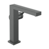 Hansgrohe Tecturis E wastafelkraan - model 150 - coolstart - brushed black chrome (zwart) SW1566480