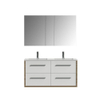 Tiger Boston Badkamermeubelset 120cm Chalet eik / Hoogglans wit met spiegelkast. Glanzend witte polybeton wastafel en chromen grepen SW106796 Tiger Boston Badkamermeubelset 120cm Chalet eik / Hoogglans wit met spiegelkast. Glanzend witte polybeton wastafel en chromen grepen SW106796