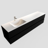 MONDIAZ VICA 200cm badmeubel urban 4 lades wastafel cloud links met 1 kraangat SW410349 MONDIAZ VICA 200cm badmeubel urban 4 lades wastafel cloud links met 1 kraangat SW410349