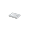 INK Pitch wastafel - 60x45x9cm - 1 wasbak - 0 kraangaten - drain keramiek Statuario glans SW693212
