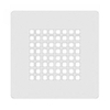 Xenz Soft douchebakafvoer Square cover mat wit SW1002569