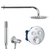 Grohe Grohtherm Smartcontrol inbouw doucheset met 20cm regendouche en wandarm chroom SW384962 Grohe Grohtherm Smartcontrol inbouw doucheset met 20cm regendouche en wandarm chroom SW384962