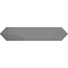 ÉCHANTILLON Terravito Ulvara Carrelage mural - 6.5x33.2cm - 8mm - Hexagone - Gris brillant SW736301