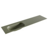 Mondiaz BIG small Army solid surface inbouw wastafel 190cm links SW434265 Mondiaz BIG small Army solid surface inbouw wastafel 190cm links SW434265
