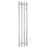 Smedbo Dry handdoekradiator Verticaal 150x30cm Chroom SW421820 Smedbo Dry handdoekradiator Verticaal 150x30cm Chroom SW421820