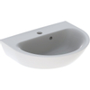Geberit Renova wastafel - 50cm - 1 kraangat - met overloop - wit SW417237