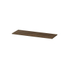 INK Topdeck Wastafelblad - 120x40x2cm - tbv onderkast - MDF - Fineer Chocolate SW439338