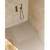 Riho Nuvia Douchevloer - 100x100cm - antibacterieel - purite - pebble grey SW1585154