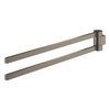 Grohe Selection Handdoekhouder - 40cm - dubbel - draaibaar - brushed hard graphite (antraciet) SW444507