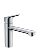 Hansgrohe Focus Mitigeur de cuisine 1 trou 120 mm avec bec pivotant à 360° chrome SW454520