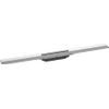 Hansgrohe RainDrain Flex Caniveau de douche - 80cm - raccourcissable - brushed stainless steel SW1590361