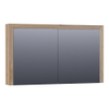 Saniclass Natural Wood spiegelkast 120x15x70cm Vintage Oak Massief Eiken SW223495 Saniclass Natural Wood spiegelkast 120x15x70cm Vintage Oak Massief Eiken SW223495