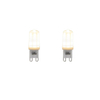 Luedd Lampe LED - set de 2 - G9 - 3W - 2700K - 280LM - dimmable SW1211315