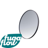 FugaFlow Eccelente Arredo Miroir rond 40cm cadre Noir mat SW1123350