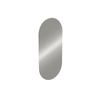 Riho Oval spiegel – ovaal – 38x80 cm – indirecte LED rondom – spiegelverwarming – Zilver SW956422