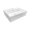Best Design Class lavabo 60x46x16cm avec 1 trou de robinet en porcelaine SW9956