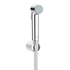 GROHE Tempesta-F Trigger Spray 30 Handdoucheset - 1 straalsoort - rond - met houder - metalen slang - 125cm - chroom SW63476