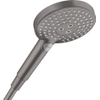 Hansgrohe Raindance Select S Handdouche 120 - 3jet - ecosmart 9L/m brush black chr - zwart chroom SW528882