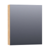 Saniclass Dual spiegelkast 60x70x15cm verlichting geintegreerd rechthoek 1 draaideur Nomad MFC SW371742 Saniclass Dual spiegelkast 60x70x15cm verlichting geintegreerd rechthoek 1 draaideur Nomad MFC SW371742