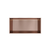 Hotbath &MORE Inbouwbox of inbouwnis - 30x60x10 - met LED - IP44 - PVD - geborsteld koper SW1246585