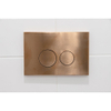 FugaFlow Eccelente Press Plaque de commande DualFlush pour bâti-support Geberit UP320 Métal boutons ronds cuivré SW1123698