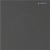 Plaque de commande urinoir Geberit type 40 - 230V - rond - noir chr./geb/easy-to-cl. SW1237223