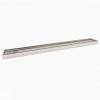Easy Drain Compact taf abaissé grille de caniveau de douche 80cm carrelage pour épaisseur de carrelage 3 13 mm inox GA13236
