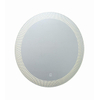 Crosswater Canvass Spiegel - 60x60cm - LED - rond - zilver SW876368