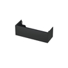 INK Wastafelonderkast - 120x45x37.6cm - 1 lade - push to open - met recht opdekfront - MDF lak - Antraciet mat SW439421