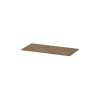 INK Topdeck Wastafelblad - 100x45x2cm - tbv onderkast - MFC - Naturel eiken SW158054