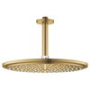 Grohe Rainshower Cosmopolitan 310 Hoofddouche - 31cm - 1 straalsoort - plafondarm 14.2cm - brushed cool sunrise (goud) SW98881
