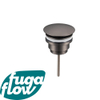 FugaFlow Eccelente Sobrado Badkamer afvoerplug always open PVD gunmetal - Black Friday - SW1123985