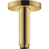 Hansgrohe Plafondbevestiging S - 100 mm - glans goud SW358881