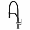 Gessi Inedito keukenmengkraan 1-gats met draaibare en flexibele uitloop RVS Chroom glans SW524124 Gessi Inedito keukenmengkraan 1-gats met draaibare en flexibele uitloop RVS Chroom glans SW524124