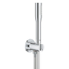 GROHE Euphoria Cosmopolitan Stick Ensemble douchette à main - 1 jet - avec support - avec coude de raccordement mural - flexible lisse - 150cm - chrome SW97582