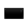 Eurom Alutherm Verre 1500 - Radiateur convecteur - wifi - Mural/Sur pied - 1500 watts - verre - noir mat SW999846