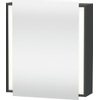 Duravit Ketho Armoire de toilette avec éclairage 65x75x18cm droite avec 1 porte graphite 0300807 Duravit Ketho Armoire de toilette avec éclairage 65x75x18cm droite avec 1 porte graphite 0300807