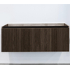 Adema Holz meuble sous vasque 120cm 1 tiroir sans poignée bois toffee SW773959