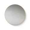 Looox Miroir collection Miroir Gold Line Rond miroir rond - 80cm - mat or SW405075
