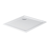 Duravit Starck Slimline receveur de douche acrylique carré 90x90x4,5cm blanc 0297096