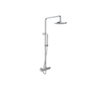Adema Calypte regendoucheset met thermostaat hoofddouche 21,8cm staaf handdouche chroom SW377818 Adema Calypte regendoucheset met thermostaat hoofddouche 21,8cm staaf handdouche chroom SW377818