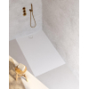 Riho Nuvia Receveur de douche - 160x100cm - antibactérien - purite - blanc mat SW1585163
