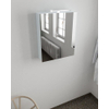 Mondiaz CUBB armoire de toilette – 60 x 70 x 18 cm – 1 porte – Clay (bleu clair/gris) SW410518