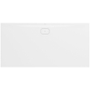 Villeroy & Boch Ecora douchebak - 180x90x3.5cm - afvoer lange zijde - stone white (wit) SW1558930