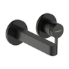 Hansgrohe Finoris wastafelkraan - inbouw - eengreeps - brushed black chrome (zwart) SW1388447