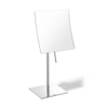 Zack Avio miroir grossissant – carré – 15,5 x 33 cm – grossissement 5x – Inox haute brillance SW538563