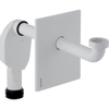 Geberit inbouwsifon - met afdekplaat rvs look - rvs GA64547